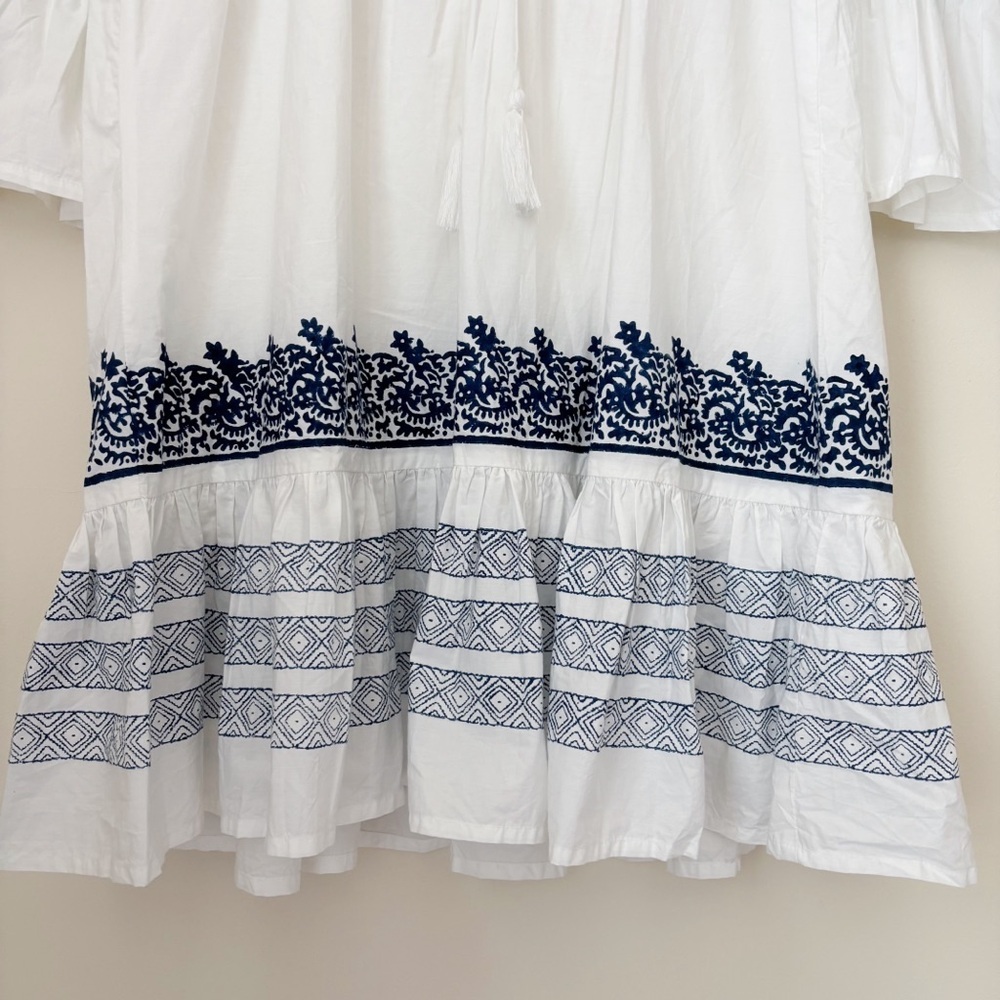 Roller Rabbit Mona Border Maricruz Dress XL Resortwear - Picture 4 of 9